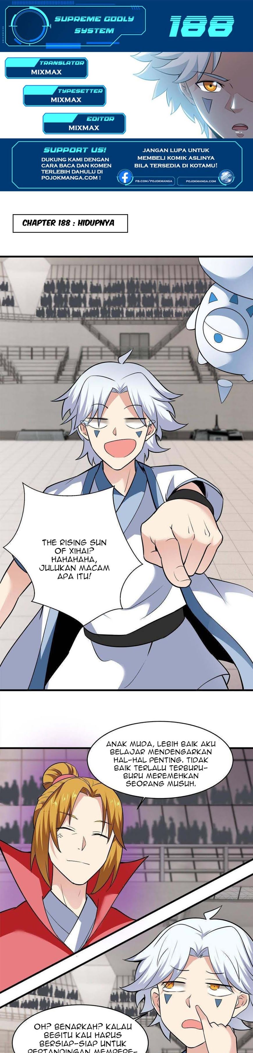 Supreme Godly System Chapter 188 Bahasa Indonesia